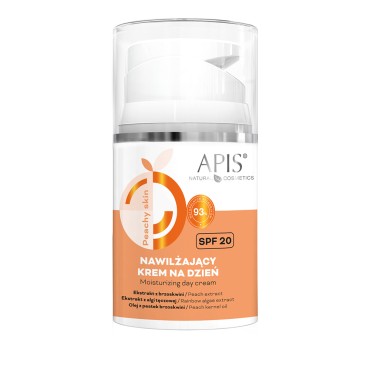 Apis PEACHY SKIN Creme de Dia Hidratante SPF 20 50 ml — vista frontal
