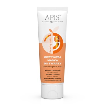 Apis PEACHY SKIN Tápláló Arcpakolás 100 ml — elölnézet