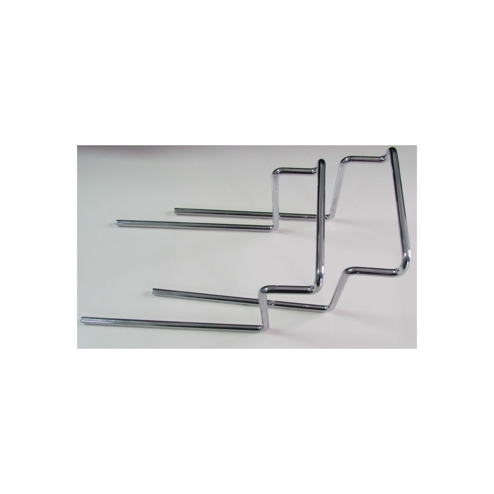 Gambe cromate Lumini per Glisten, Gemis