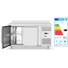 Frysebord med en 2-dørs benkeplate. PROFI LINE 136CM - Hendi 232064