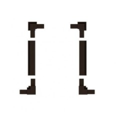 Sada univerzálnych výrezov červeného čistej kryt