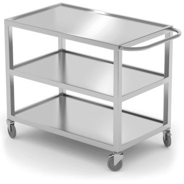 Waiter catering trolley...