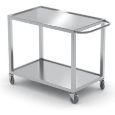 Ober Catering Trolley Gelaste 2-plaat mobiel tot 100 kg - Hendi 816691