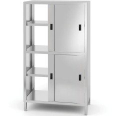 Garderobe mit 2.800x500x1800 - Türen - Hendi 811634
