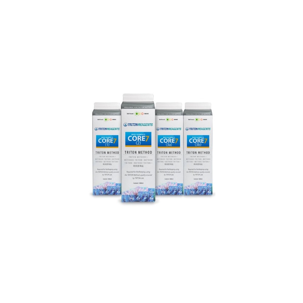 Triton Set Core7 bāzes elementi 4x1000ml (Triton metode)