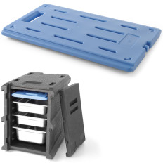 Inserte el elemento de enfriamiento para los recipientes de aislamiento térmico de THERMOBOX de 0 a 4C GN1 / 2 - Hendi 707777