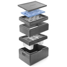 Élément de refroidissement pour thermoboxes récipients isolants thermiques de 0 à 4C GN1/2 - Hendi 707777