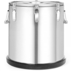 Thermos Thermische Behälter Gastronomie zum Transportieren von Edelstahlfutter 25 l - Hendi 707531