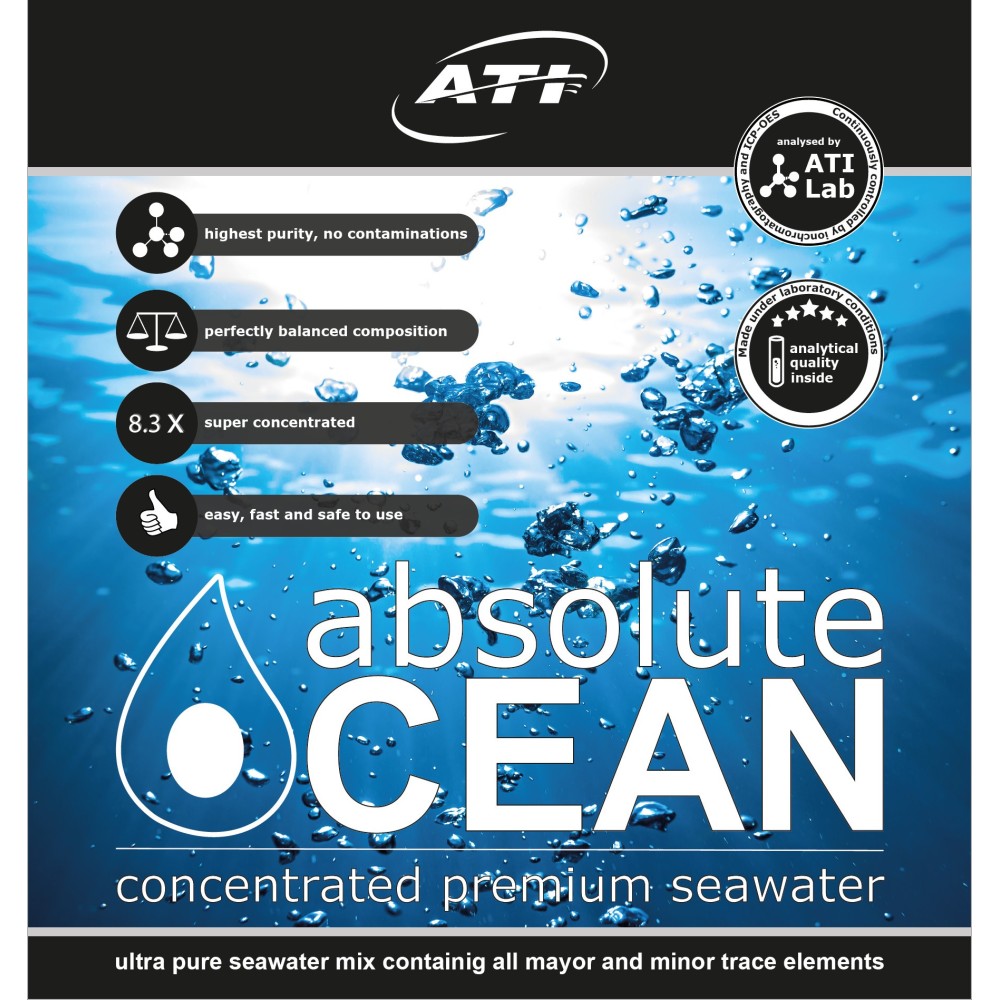 ATI ABSOLUTE OCEAN 2x 10.2 L Sea Water