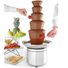 Fondue Fountain Fondue 5 terästaso 265 W - Hendi 274156