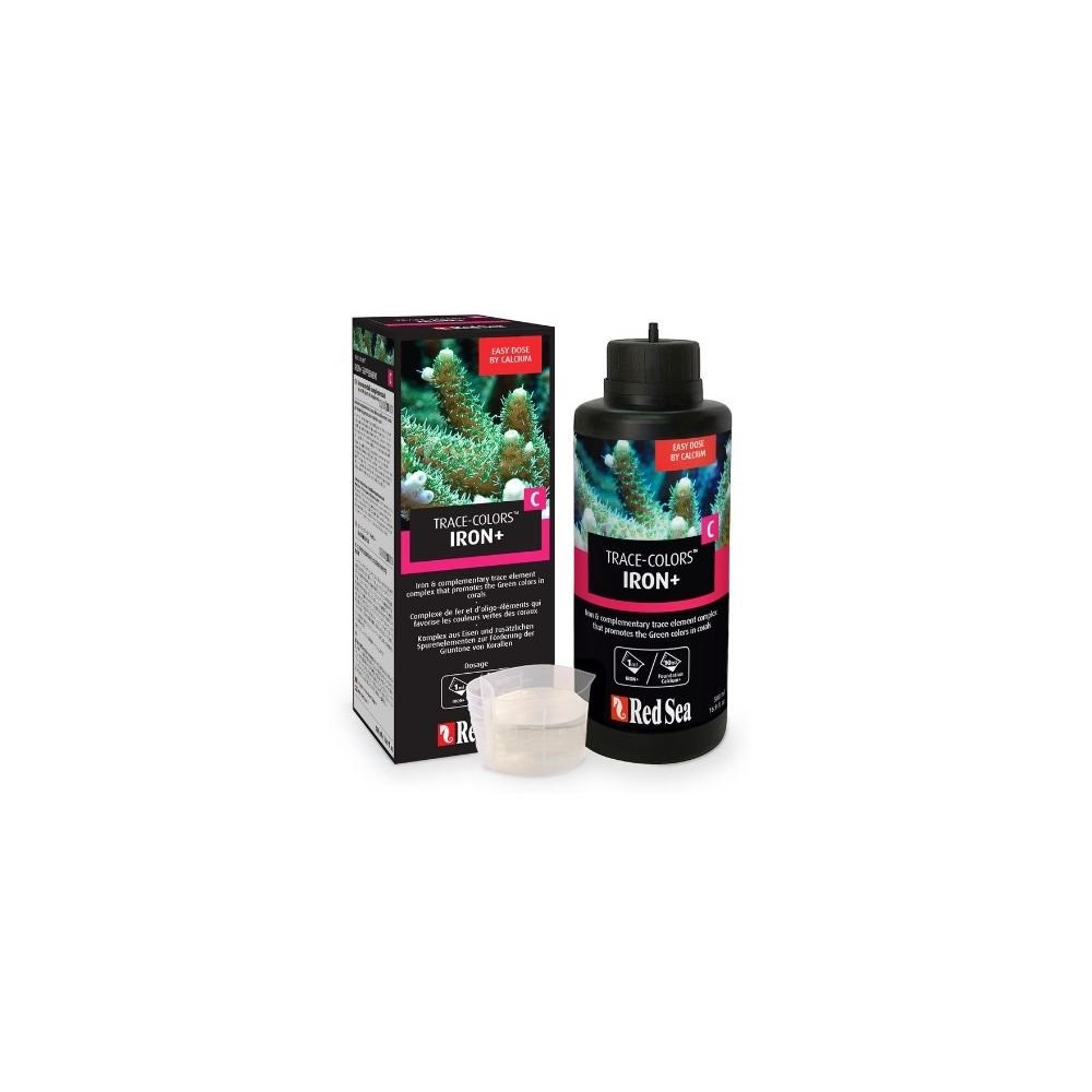 Røde havspor farver C Iron + 500 ml Iron Supplement og Sporelementer