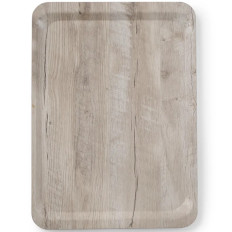 Bandeja de madeira laminada. Madeira luminosa 430 x 330 mm - Hendi 508862