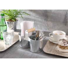 Plateau de service laminé en bois clair 430 x 330 mm - Hendi 508862