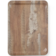 Bandeja de madeira laminada 430 x 330 mm - Hendi 508879