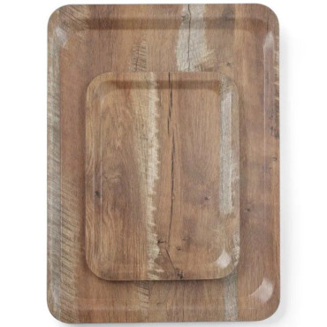 Laminirani lesni pladenj 430 x 330 mm - Hendi 508879