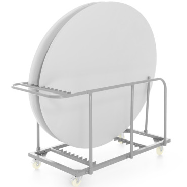 Carrello per il trasporto di tavoli per catering per banchetti per 20 tavoli - Hendi 811221