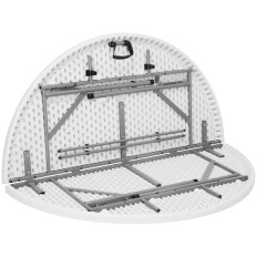 Mesa de catering dobrada até 250 kg. 1500 x 740 mm - Hendi 810996