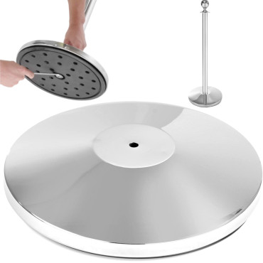 Osnova za kromirano srebrno deformacijsko delovno mesto. 360 mm - Hendi 810484