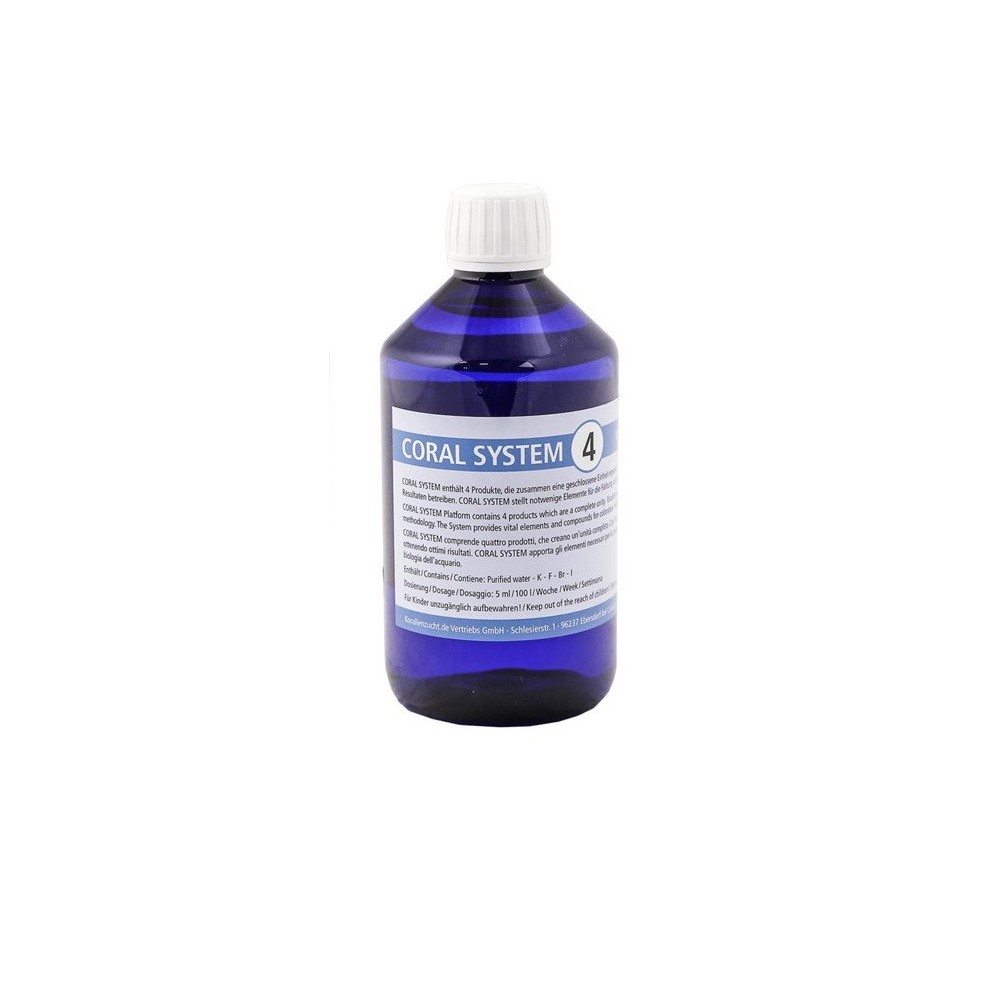 Korallen-Zucht Coral System - Coloring Agent 4 1000 ml