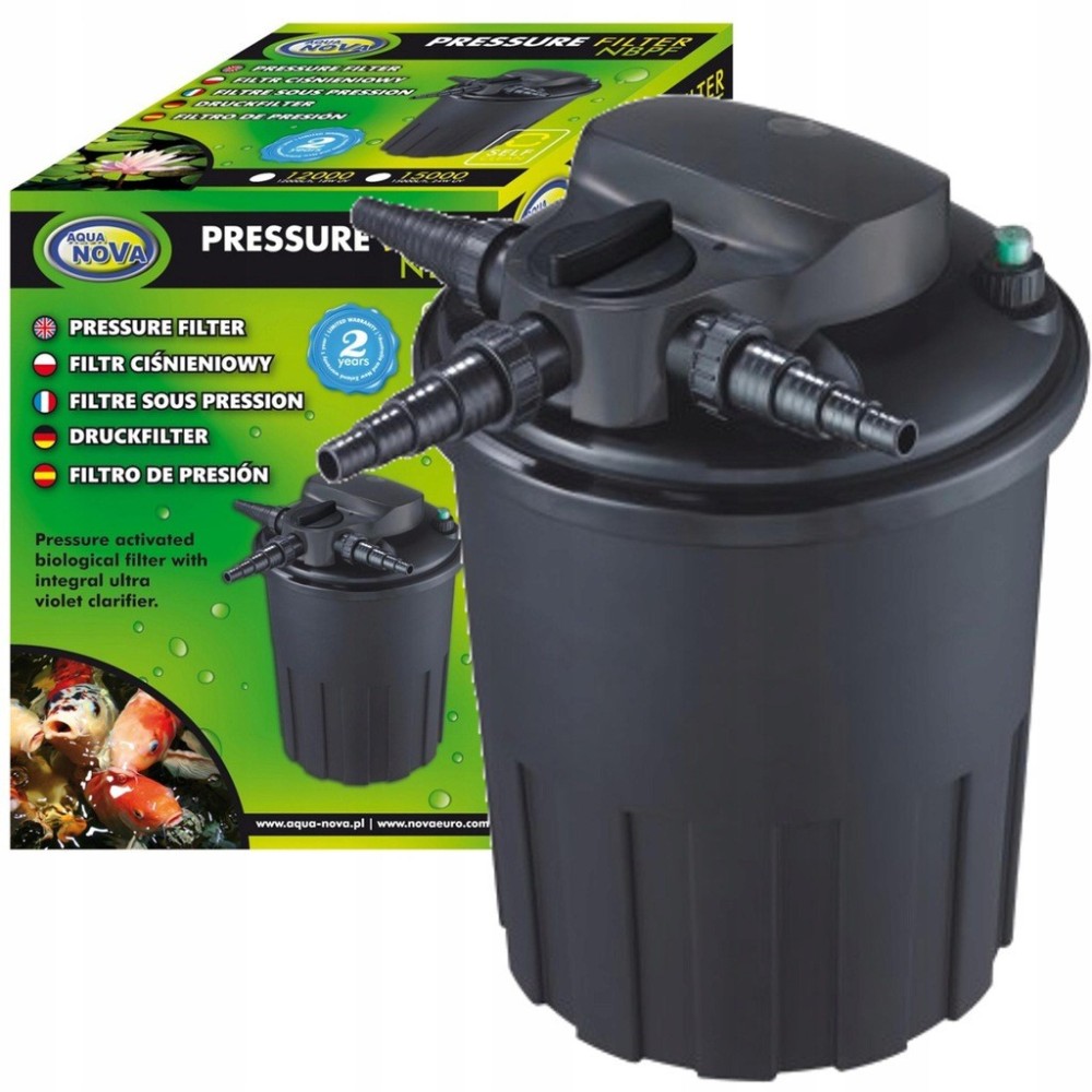 Filtro pressione NBPF-12000 (autopulente) + grafica