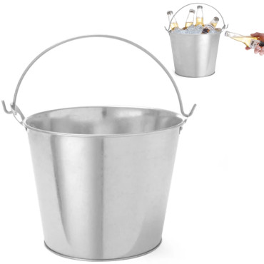Balde para bebidas de gelo cerveja com um abridor de garrafas de quarta. 230 x 180 mm - Hendi 516751