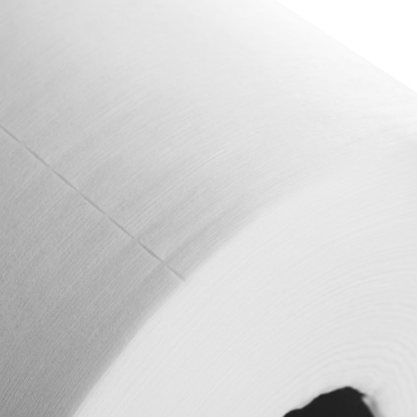 Disposable non-woven towels, roll 30 cm x 120 m, 100% viscose — close-up of the surface