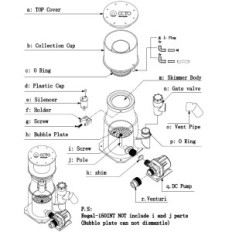 Skimmer Protein Regal 150 - int Octo