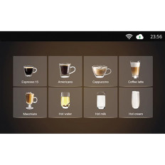Macchina da caffè automatica con un touch screen 2700 w - Hendi 208540