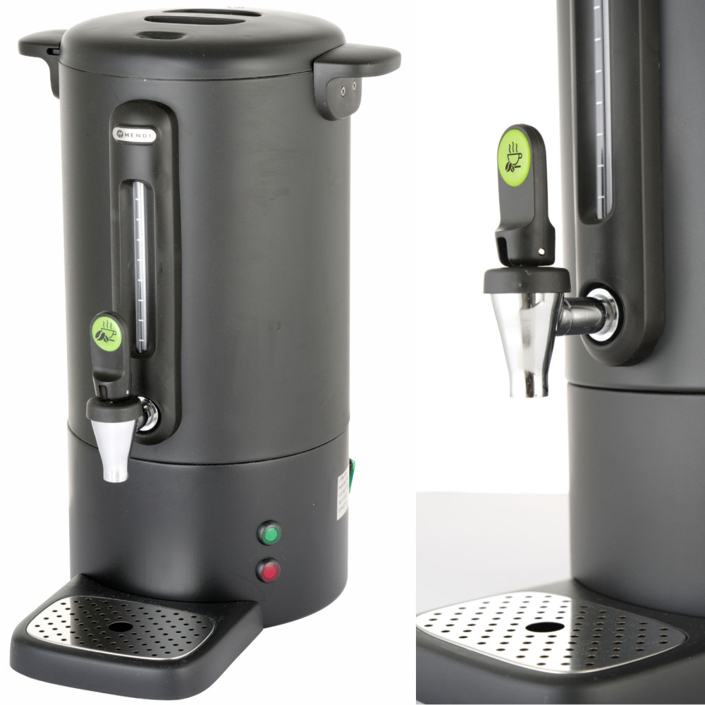 Caffè peroctorer con un rubinetto non-coda Black Concept Line 7 L - Hendi 211472