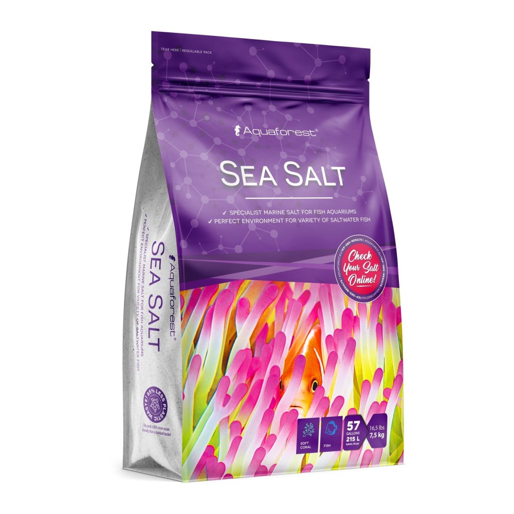 AquaForest Sea Salt 7,5kg BAG - Sea salt
