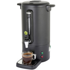 Coffee Peroctorer med en ikke-hale-lignende trykk svart konseptlinje 7 l - Hendi 211472