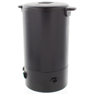 Aquecedor de café da Warner com a linha de conceito preto da torneira não-tapete 18 L - Hendi 211465