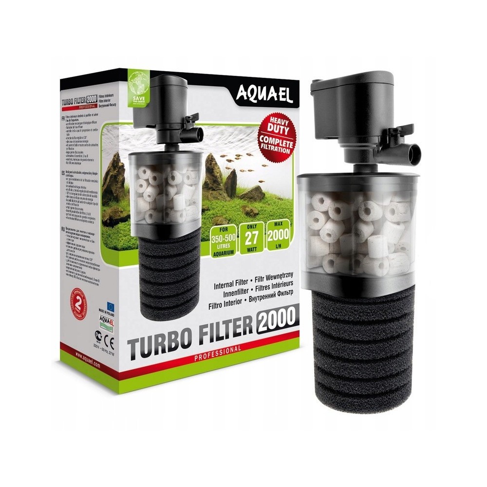 Aquael Turbo 2000 v2 filtrs