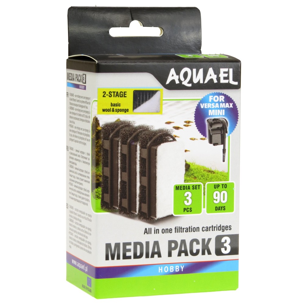 Aquael Sponge Cartridge FZN Mini Standard 3 PCer.