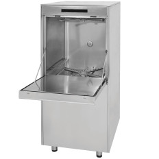 Vaatwasser voor gerechten potten met dispenserpompmand 50x60 cm 400 V - Hendi 236574