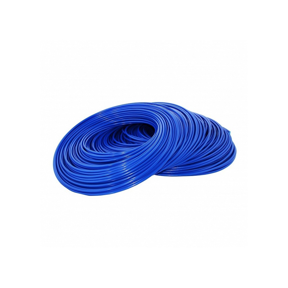 Blue flexible hose 1/4 "Reverse osmosis