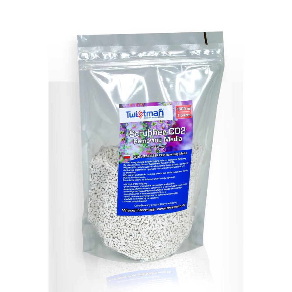 Patron SCRUBBERA CO2-hoz, granulátum - 1500 ml