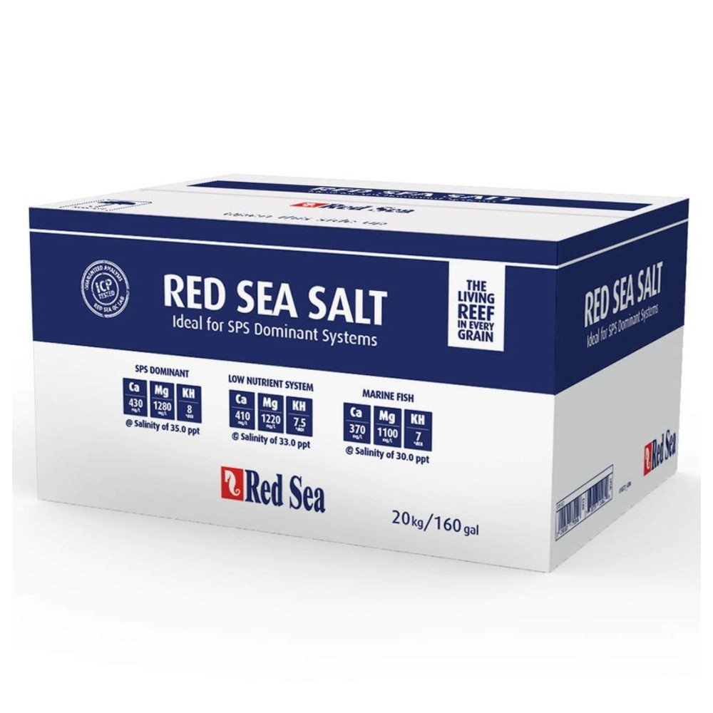 Red Sea Salt, Box (20kg) - Sea salt