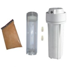 Pilnas filtro korpusas su 10 "dervos