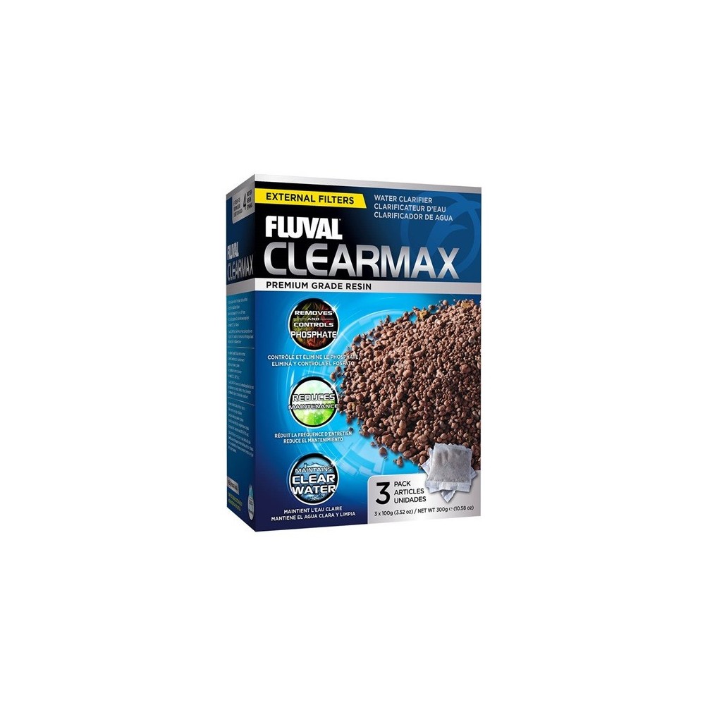 Fluval CLEARMAX 3-Pouch 3x100G filter cartridges
