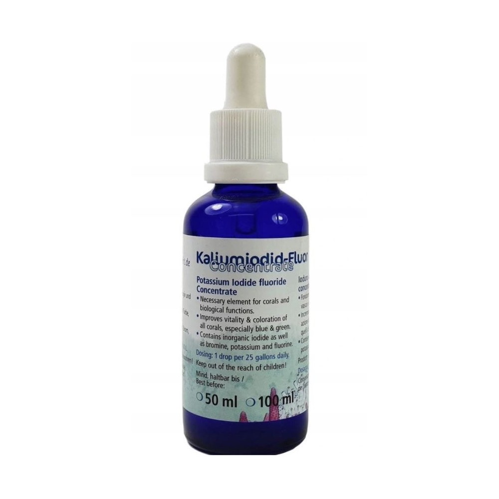 Korallen-Zucht Kaliumjodid Fluor Konzentrat 50 ml