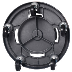 Base de trole em rodas para recipiente de contêiner para lixo redondo. 50 cm - Hendi 691441