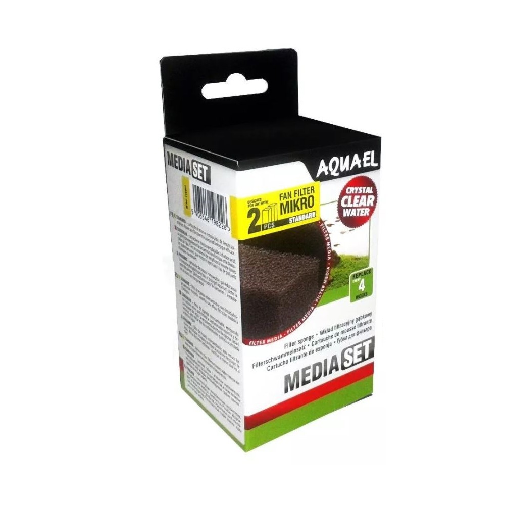 Aquael Sponge Cartridge Fan Micro Plus (2 st)