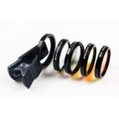 Et sett med akvarium for Coral Lens Orphek Reef Aquarium