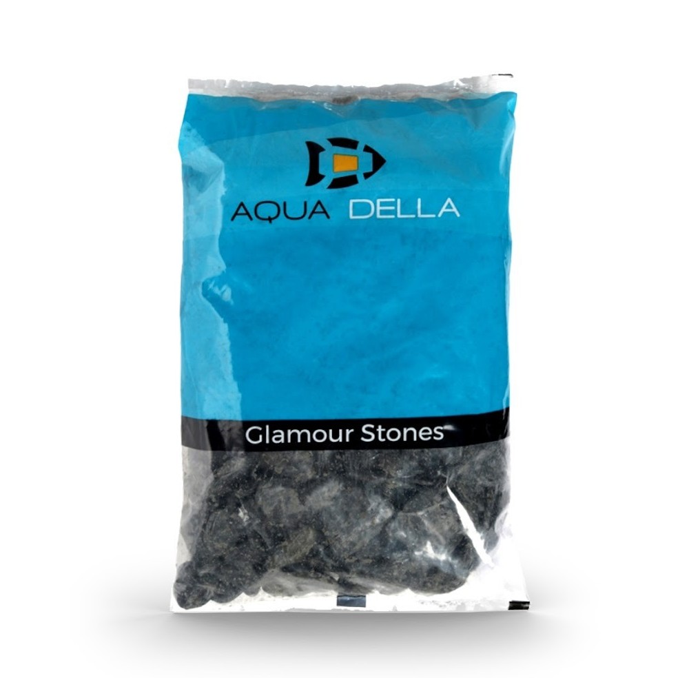 Gravel Pebbels Black Gravel Black Stones 2 kg (10-50mm)