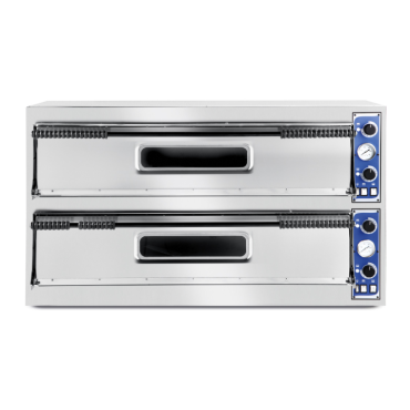 Dvojna slim line pizza 2x3 pizzas 6000W - Hendi 226933