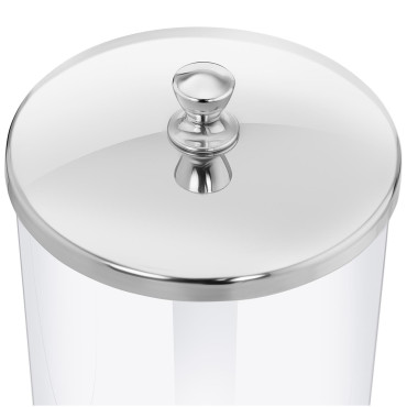 Dispenser-dispenser voor rijstblaadjes snoep helder roestvrij 3,5 l
