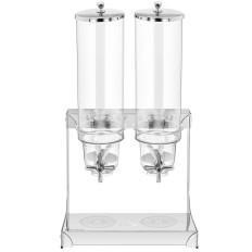 Dispenser Dispenser per petali di riso Candy Clear Double 7 L