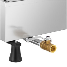 Macchina per friggere in acciaio inox ciambelle ciambelle. 3 kW 6 l