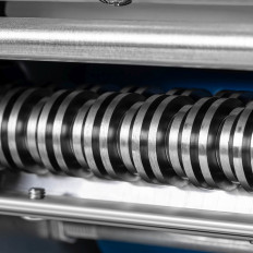 Máquina cortadora para pasta eléctrica eléctrica de acero inoxidable 230 V 550 en 180 mm